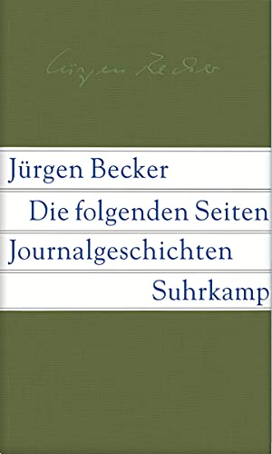 Die folgenden Seiten: Journalgeschichten Die folgenden Seiten: Journalgeschichten