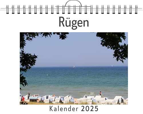 Rügen - (Wandkalender 2025, Kalender DIN A4 quer, Monatskalender im Querformat mit Kalendarium, das perfekte Geschenk) von FlipFlop