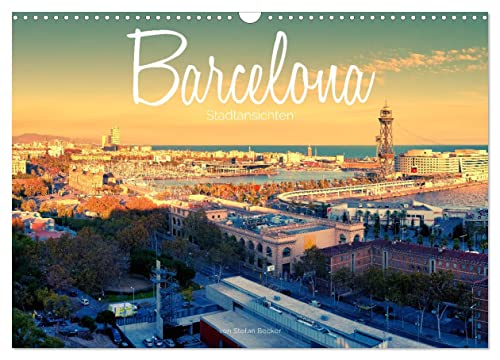 Barcelona - Stadtansichten (Wandkalender 2025 DIN A3 quer), CALVENDO Monatskalender von CALVENDO