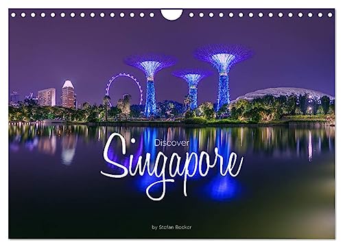 Discover Singapore (Wall Calendar 2025 DIN A4 landscape), CALVENDO 12 Month Wall Calendar: On an expedition through Singapore