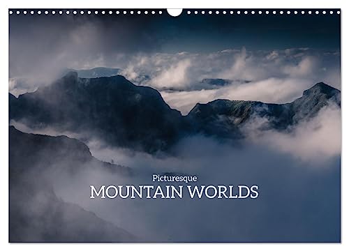 Picturesque Mountain Worlds (Wall Calendar 2025 DIN A3 landscape), CALVENDO 12 Month Wall Calendar: Fantastic backdrops in the mountains to be discovered.