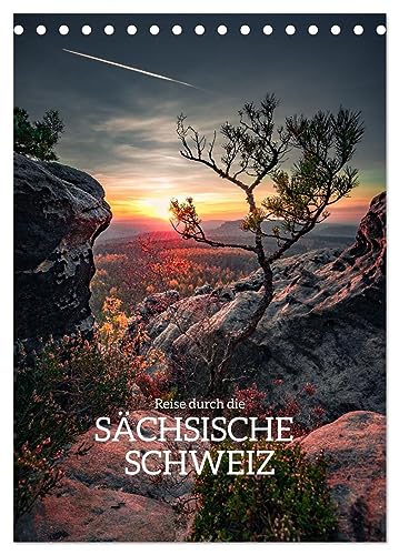 Reise durch die Sächsische Schweiz (Tischkalender 2024 DIN A5 hoch), CALVENDO Monatskalender von CALVENDO