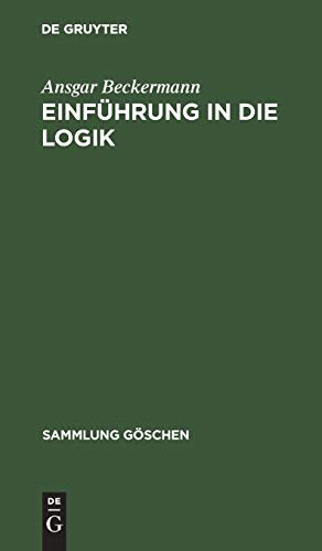 Einführung in die Logik (Sammlung Göschen, 2243, Band 2243) von de Gruyter