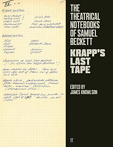 The Theatrical Notebooks of Samuel Beckett: Krapp's Last Tape