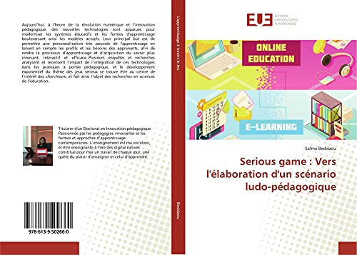 Serious game : Vers l'élaboration d'un scénario ludo-pédagogique von Éditions universitaires européennes