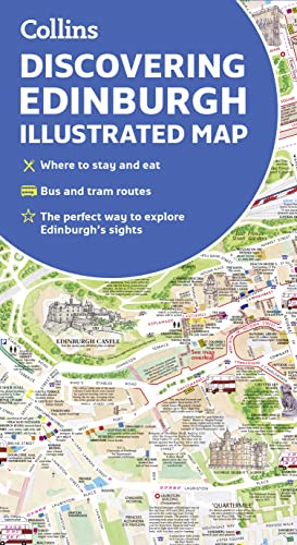 Discovering Edinburgh Illustrated Map: Ideal for exploring