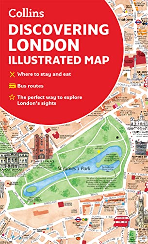 Discovering London Illustrated Map