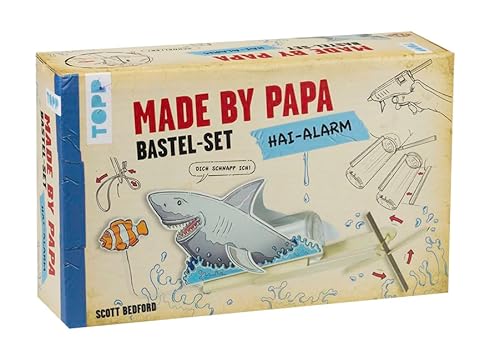 Made by Papa Bastel-Set Hai-Alarm: Anleitung und Material schwimmenden Hai von Frech