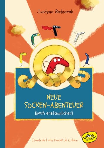 Neue Socken-Abenteuer (noch erstaunlicher) von Woow Books