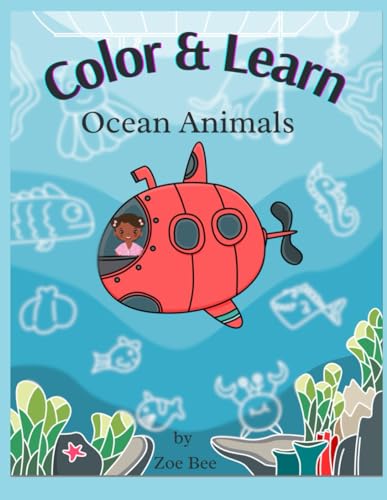 Color & Learn: Ocean Animals von Independently published