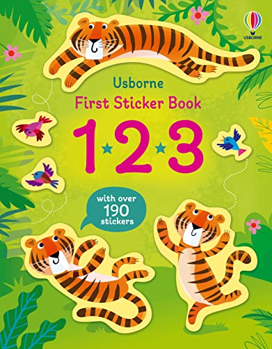 First Sticker Book 123 (First Sticker Books)