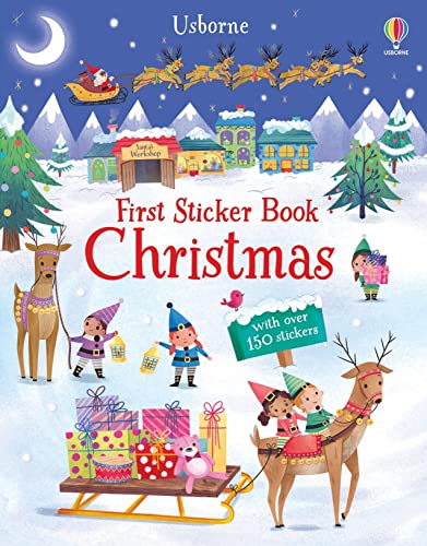 First Sticker Book Christmas: A Christmas Sticker Book for Children (First Sticker Books)