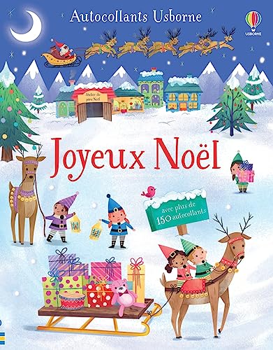 Joyeux Noël - Autocollants Usborne: Avec plus de 150 autocollants von USBORNE