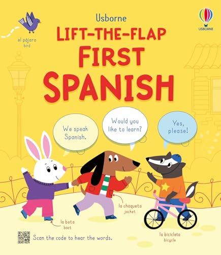 Lift-the-flap First Spanish (Lift-the-flap Bilinguals) von Usborne