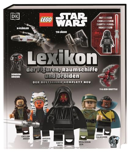 LEGO® Star Wars™ Lexikon der Figuren, Raumschiffe und Droiden: Der Bestseller komplett neu. Mit einer exklusiven Star Wars-Minifigur. Das Buch zu 25 Jahre LEGO® Star Wars™