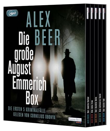 Die große August Emmerich Box - Der zweite Reiter - Die rote Frau - Der dunkle Bote - Das schwarze Band - Der letzte Tod: Die ersten 5 Fälle für August Emmerich Die große August Emmerich Box - Der zweite Reiter - Die rote Frau - Der dunkle Bote - Das schwarze Band - Der letzte Tod: Die ersten 5 Fälle für August Emmerich