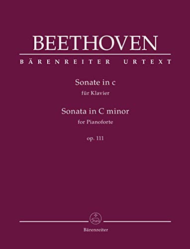 Beethoven, Ludwig van: Sonate c-Moll op.111 : für Klavier