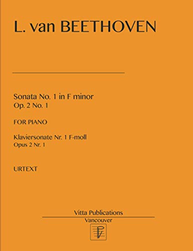 Beethoven Sonata no. 1 in f minor: Beethoven Klaviersonate Nr. 1 f-moll