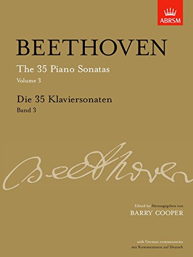 Die 35 Klaviersonaten.Bd.3: Kommentar auf Deutsch (Signature Series (ABRSM))