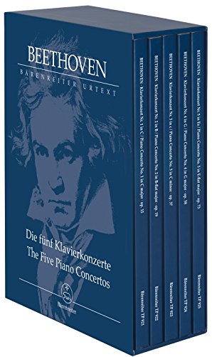 Die fünf Klavierkonzerte Die fünf Klavierkonzerte