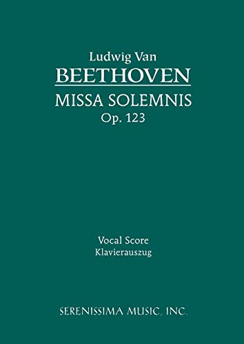 Missa Solemnis, Op. 123: Vocal score