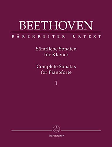 Sämtliche Sonaten für Klavier I. Spielpartitur, Sammelband, Urtextausgabe. Ludwig van Beethoven. Sämtliche Sonaten für Klavier 1 ; BÄRENREITER URTEXT: ... 04.01.2021, Preis ab dem 05.01.2021 EUR 34,95