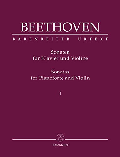Sonaten für Klavier und Violine (Band I). Spielpartitur, Stimme, Urtextausgabe, Sammelband. BÄRENREITER URTEXT von Bärenreiter