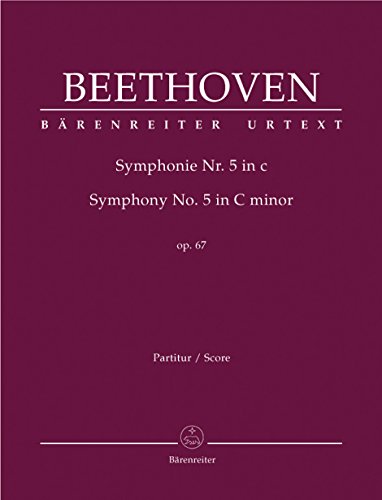 Symphonie Nr. 5 c-Moll op. 67, Partitur: Partitur, Urtextausgabe