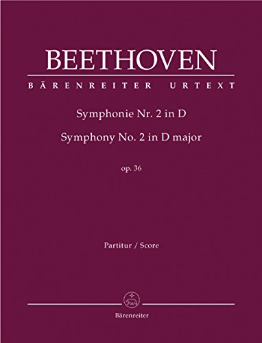 Symphony No. 2 D major op. 36 - Orchestra - Partitur