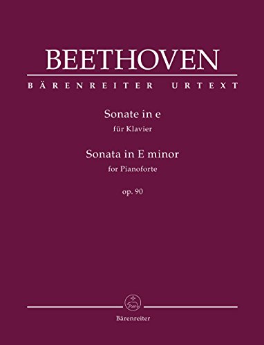 Sonate Opus 90 en mi mineur --- Piano