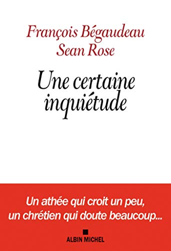 Une certaine inquiétude von ALBIN MICHEL