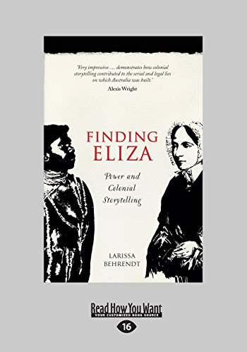 Finding Eliza: Power and Colonial Storytelling von ReadHowYouWant