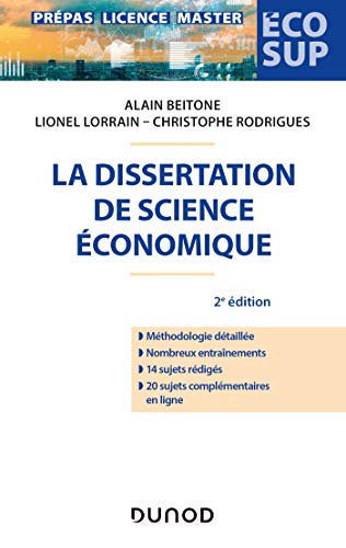 La dissertation de science économique - 2e éd. von DUNOD