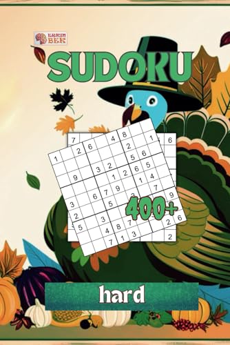 400+ Sudoku: Thanksgiving day (hard) von Independently published