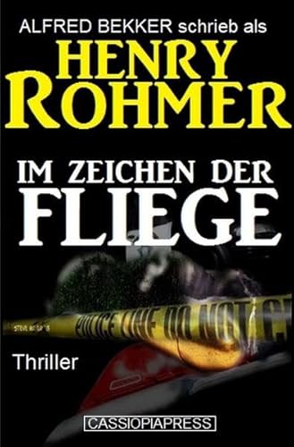 Im Zeichen der Fliege: Thriller: Großdruck Taschenbuch Im Zeichen der Fliege: Thriller: Großdruck Taschenbuch
