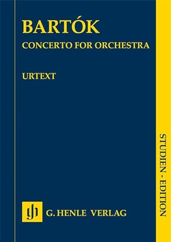 Konzert für Orchester, Studienedition: Besetzung: Werke für Orchester (Studien-Editionen: Studienpartituren) von Henle, G. Verlag
