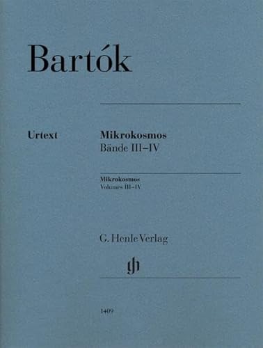 Mikrokosmos Bände III-IV für Klavier: Klavier zu zwei Händen (G. Henle Urtext-Ausgabe) von Henle, G. Verlag