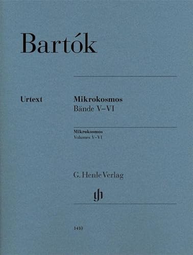 Mikrokosmos V-VI für Klavier: Klavier zu zwei Händen (G. Henle Urtext-Ausgabe)