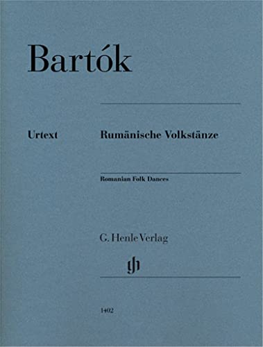 Rumänische Volkstänze; Klavier: Klavier zu zwei Händen (G. Henle Urtext-Ausgabe)