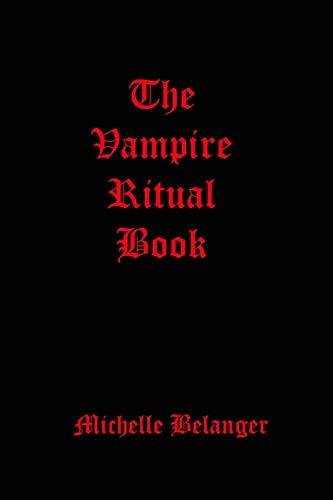 The Vampire Ritual Book