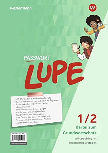 PASSWORT LUPE - Sprachbuch: Kartei zum Grundwortschatz 1/2 PASSWORT LUPE - Sprachbuch: Kartei zum Grundwortschatz 1/2