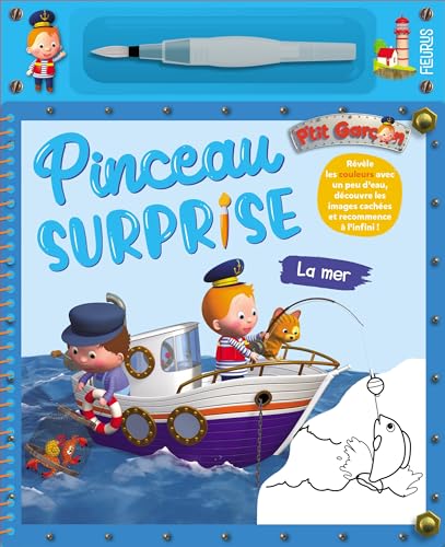 Pinceau surprise P'tit garçon - La mer: Avec 1 pinceau surprise von FLEURUS