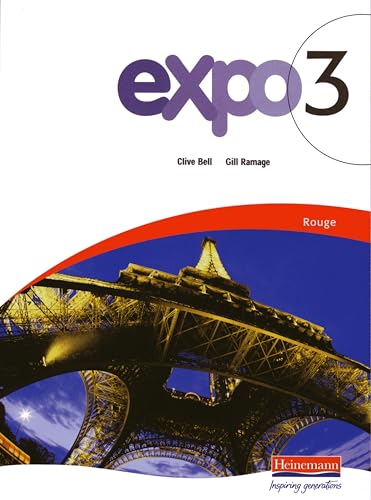 Expo 3 Rouge Pupil Book von Pearson