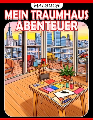 Mein Traumhaus-Abenteuer: Ein inspirierendes Ausmalbuch, um Wohn- und Architekturdesign zu erkunden von Independently published