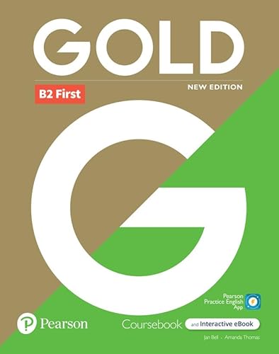 Gold 6e B2 First Student's Book with Interactive eBook, Digital Resources and App von Pearson