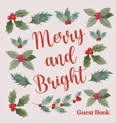 Christmas Guest Book (hardback) von Lulu and Bell
