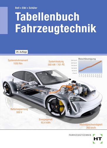 Tabellenbuch Fahrzeugtechnik von Verlag Handwerk und Technik