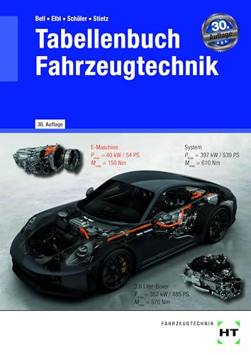 eBook inside: Buch und eBook Tabellenbuch Fahrzeugtechnik von Verlag Handwerk und Technik