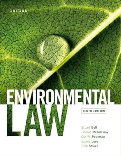 Environmental Law von Oxford University Press