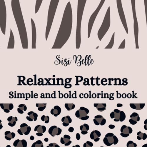 Relaxing Patterns coloring book: Easy and fun coloring book von Bookmundo